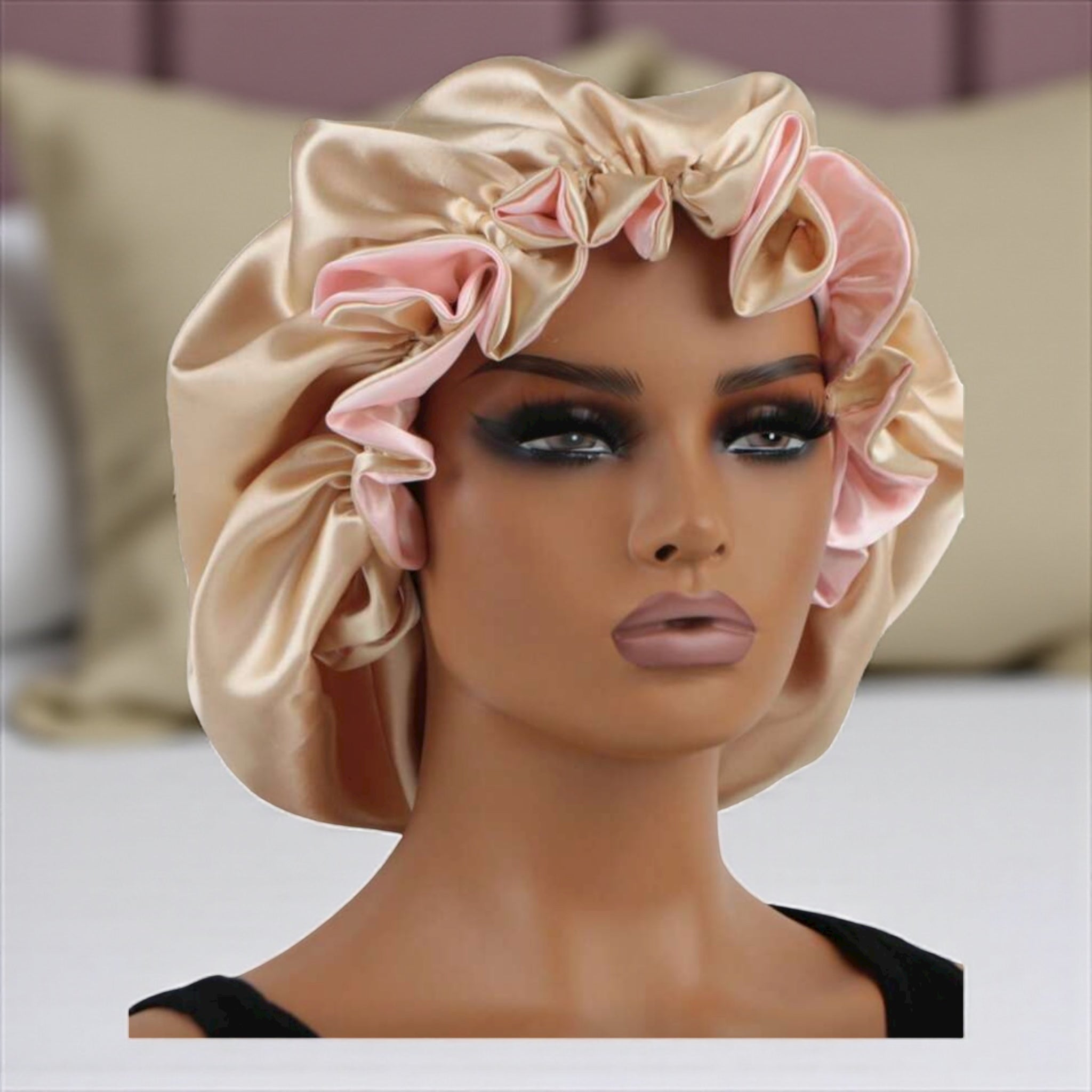 Bonnet en satin Bree’s Hair Growth –anti-casse cheveux.