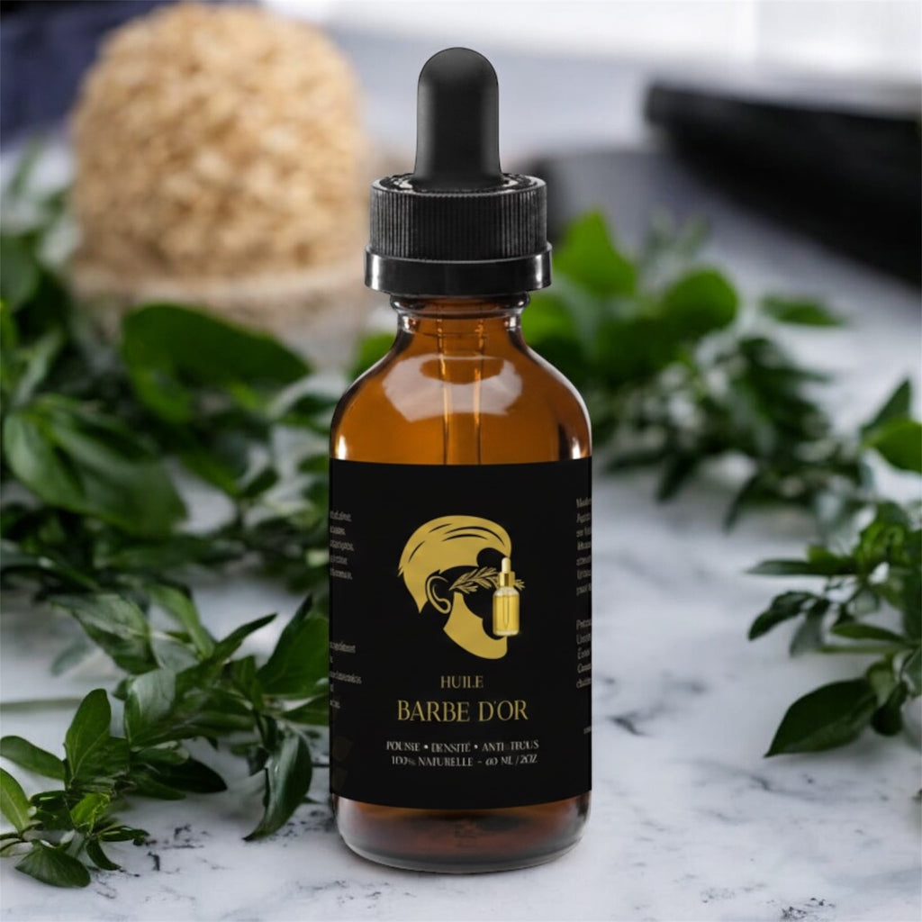 Huile Barbe D’or – Pousse & Brillance (60 ml)