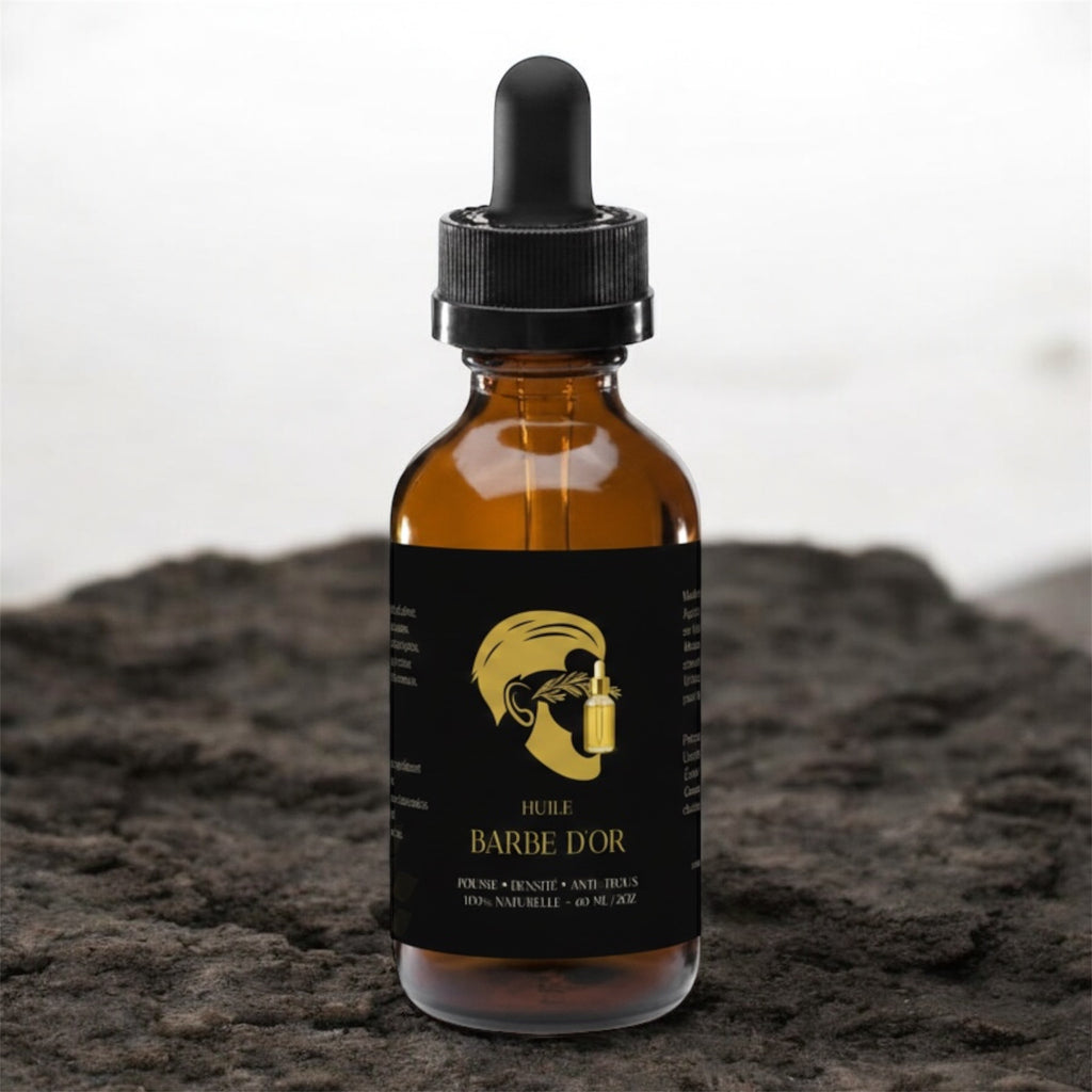 Huile Barbe D’or – Pousse & Brillance (60 ml)