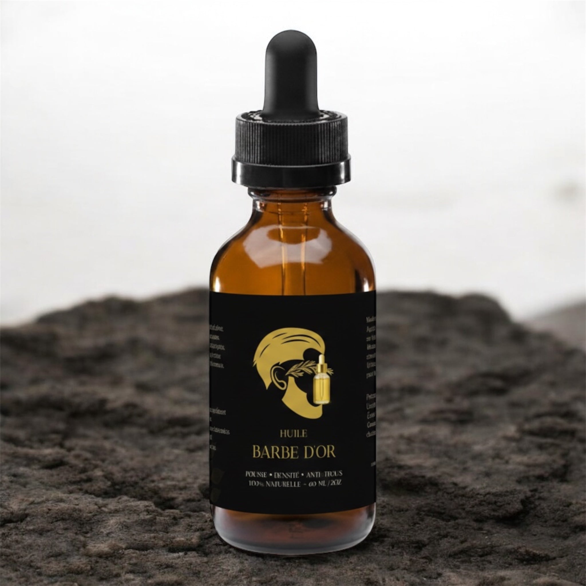 Huile Barbe D’or – Pousse & Brillance (60 ml)