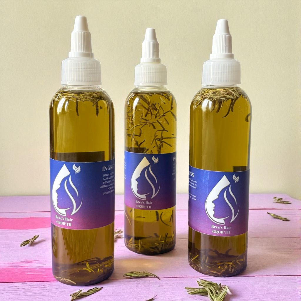 Pack 3x Bree’s Hair Growth oil– Votre Huile Capillaire Préférée